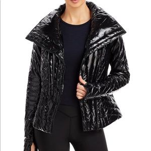 Blanc Noir Motion Panel Puffer Jacket Size Small